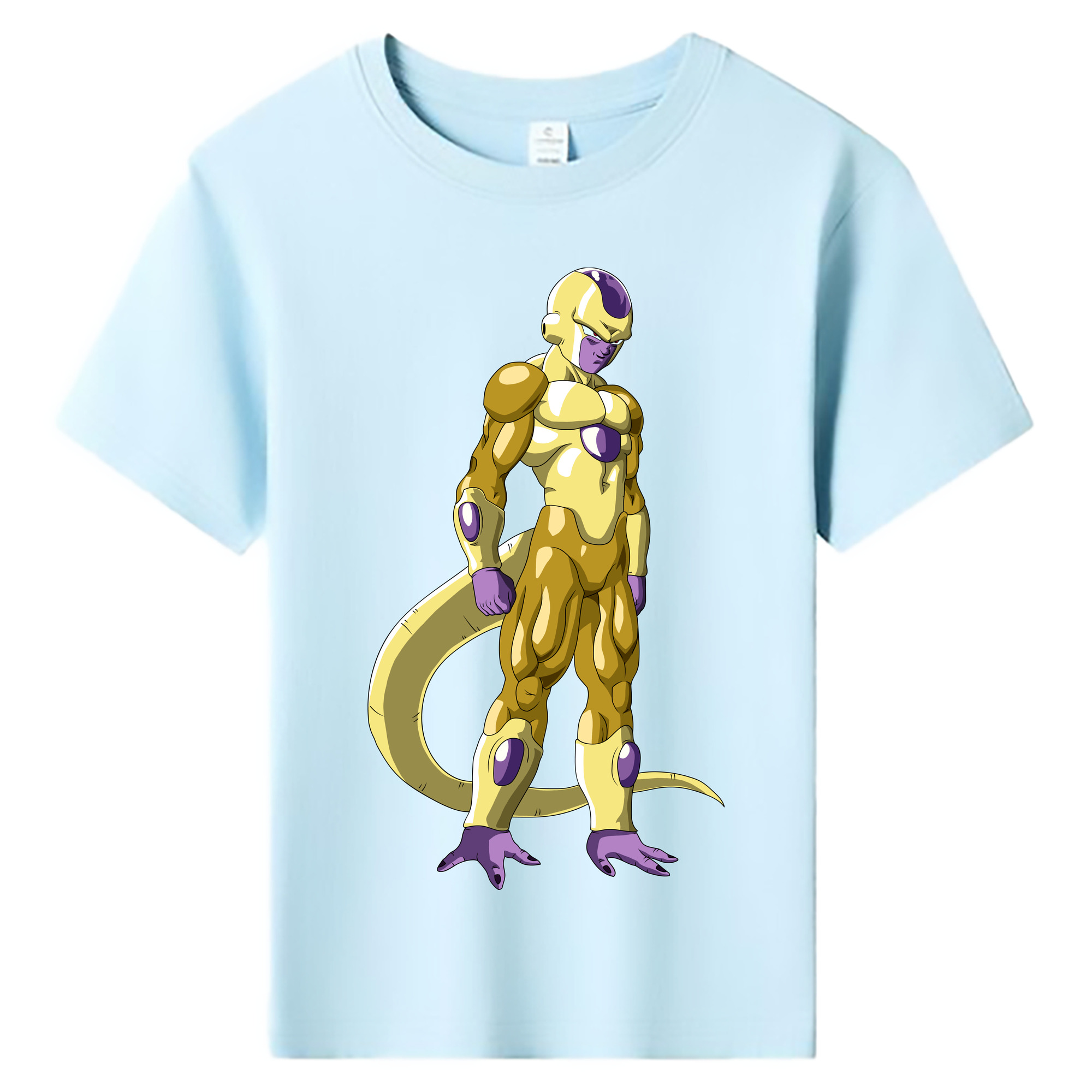 （画像用） ドラゴンボール フリーザ DRAGON BALL Frieza 綿100％キッズTシャツ（フロントプリント）